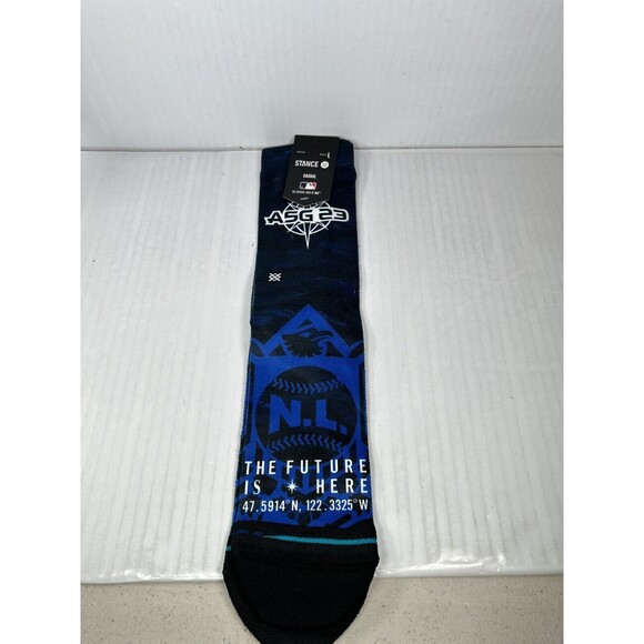 Stance MLB Allstar Game NL 23 Crew Socks Mens L (9-13) NEW - Picture 2 of 4